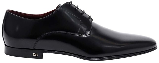 Dolce & Gabbana Pointed Toe Lace-Up Derby Shoes - ShopStyle