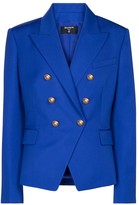 Thumbnail for your product : Balmain Double-breasted wool blazer