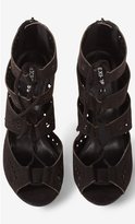 Thumbnail for your product : Express Lace Up Runway Heel