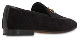 Thumbnail for your product : Gucci 10MM JORDAAN GG SUPREME VELVET LOAFERS