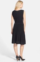 Thumbnail for your product : Calvin Klein Rib Knit Fit & Flare Sweater Dress