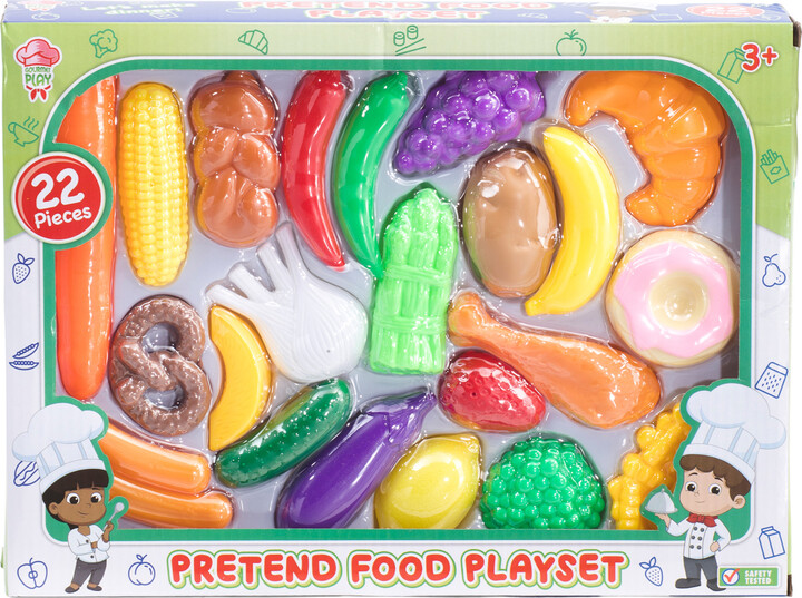 Gourmet Play 22pc Pretend Play Food Set ShopStyle Games & Puzzles