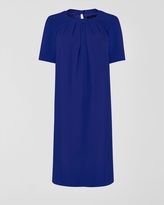 Thumbnail for your product : Jaeger Ruche Neck Dresss