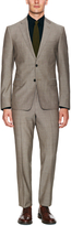 Thumbnail for your product : Versace Taupe Broken Twill Suit