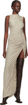 Thumbnail for your product : Rick Owens Lilies Off-White Svita Maxi Dress
