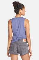 Thumbnail for your product : Levi's '501® Clean' Cutoff Denim Shorts (Black) (Juniors)