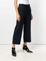 Thumbnail for your product : Pt01 wide leg cropped trousers