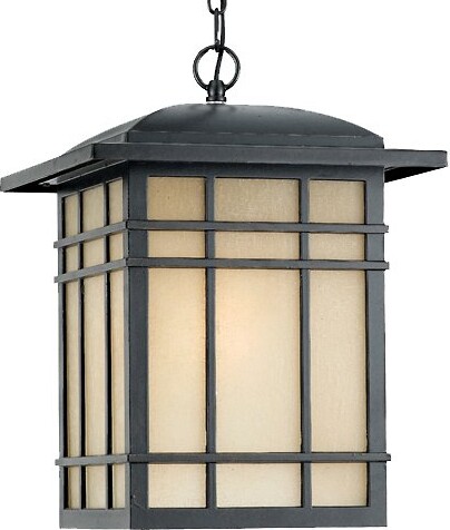 Quoizel Hillcrest 1913 Outdoor Pendant Light in Bronze