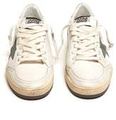 Thumbnail for your product : Golden Goose Ball Star Leather Trainers - Womens - Pink White
