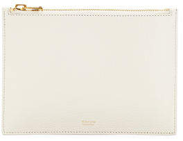 Tom Ford Small Leather Zip Pouch Bag
