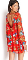 Thumbnail for your product : Forever 21 Floral Print Swing Dress
