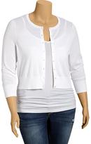 Thumbnail for your product : Old Navy Women's Plus Cropped Button-Front Cardis