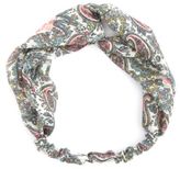 Thumbnail for your product : Charlotte Russe Knotted Paisley Print Head Wrap