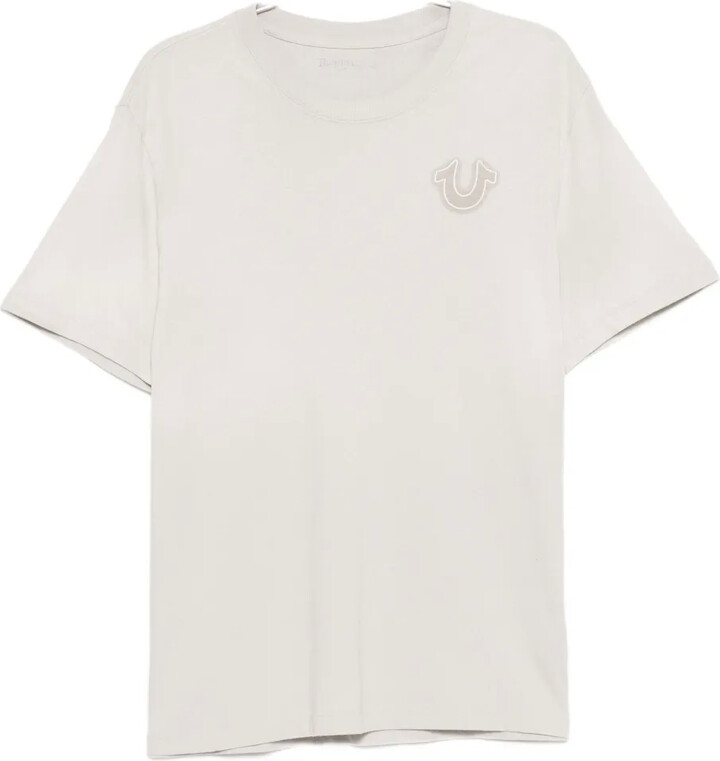 True Religion Puff Print Buddha Face T-shirt