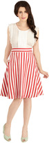 Thumbnail for your product : Bea Yuk Mui & Dot Partake in Peppermint Skirt in Stripes