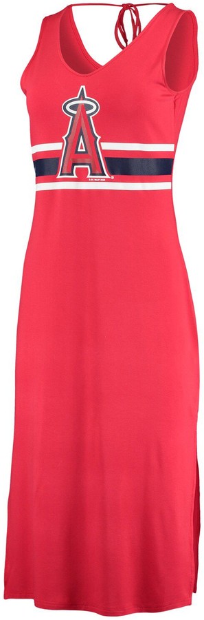 red overall dress plus size