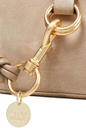 See by Chloe Tony Leather-paneled Suede Bucket Bag