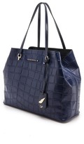 Thumbnail for your product : Diane von Furstenberg Croc Embossed Large Sutra Ready To Go Tote