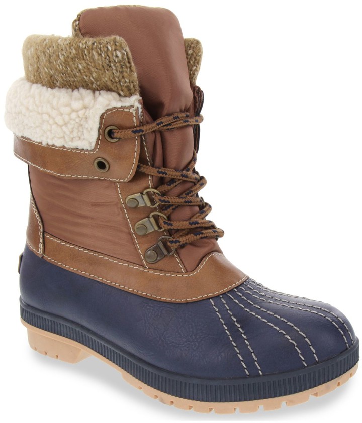 london fog melton 2 women's winter duck boots