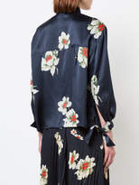 Thumbnail for your product : Vince Gardenia floral blouse