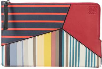 Loewe Puzzle flat pouch clutch