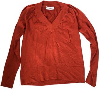 Anthropologie Red Wool Knitwear