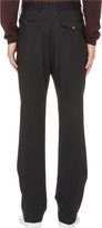 Thumbnail for your product : Lanvin Hopsack Pleated Trousers-Black
