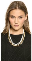 Thumbnail for your product : Adia Kibur Imitation Pearl Chain Necklace