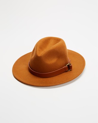 rhythm Brown Hats - Kensington Hat - Size S/M at The Iconic
