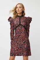 Thumbnail for your product : Little Mistress Rocco Paisley-Print Shift Dress