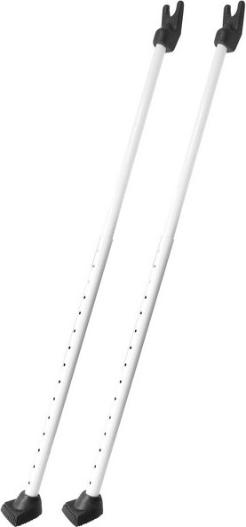 Security Man SecurityMan2In1AdjustableHighGradeIronDoorSecurityBar&SlidingDoorLockBarJamForApartment&HomeProtection