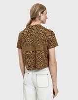 Thumbnail for your product : Collina Strada Grunge Leopard Print Tee