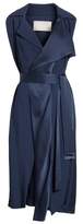 Thumbnail for your product : Jason Wu Crepe Back Satin Belted Wrap Dress