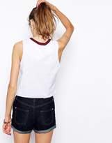 Thumbnail for your product : ASOS COLLECTION Tank with Models Suck Print