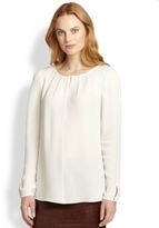 Thumbnail for your product : Lafayette 148 New York Silk Pattie Blouse