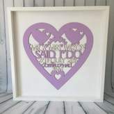 Thumbnail for your product : Keepsake Tina's Pretty Pieces Personalised Wedding Heart Gift