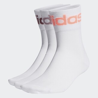 adidas Fold-Cuff Crew Socks 3 Pairs - ShopStyle
