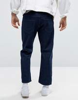 Thumbnail for your product : Weekday Drift Loose Cropped Jeans Tonal Blue Wash