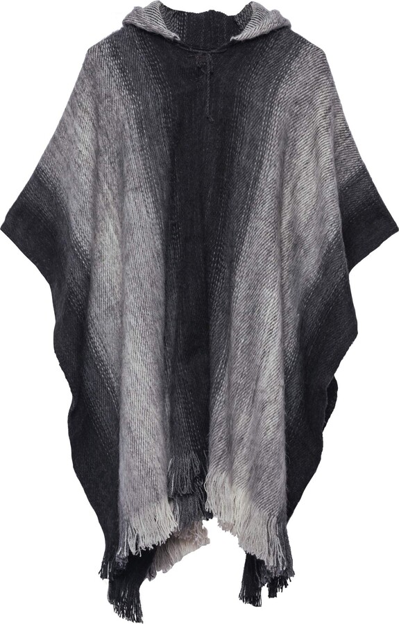 Gamboa Alpaca Wool Poncho Men Ponchos Mens Poncho Knitted Poncho Cape