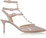 Thumbnail for your product : Valentino Rockstud patent-leather pumps