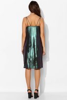 Thumbnail for your product : Motel Meadow Holographic Tank Dress