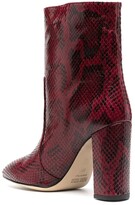 Thumbnail for your product : Paris Texas Snakeskin Effect 100mm Boots