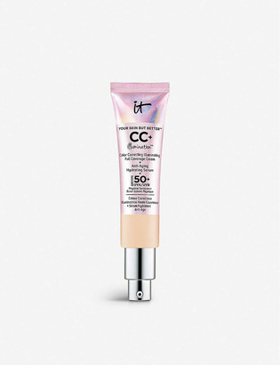 It Cosmetics Long Lasting Rich Honey Your Skin But Better CC+ Illumination SPF 50 Cream, Size: 32ml