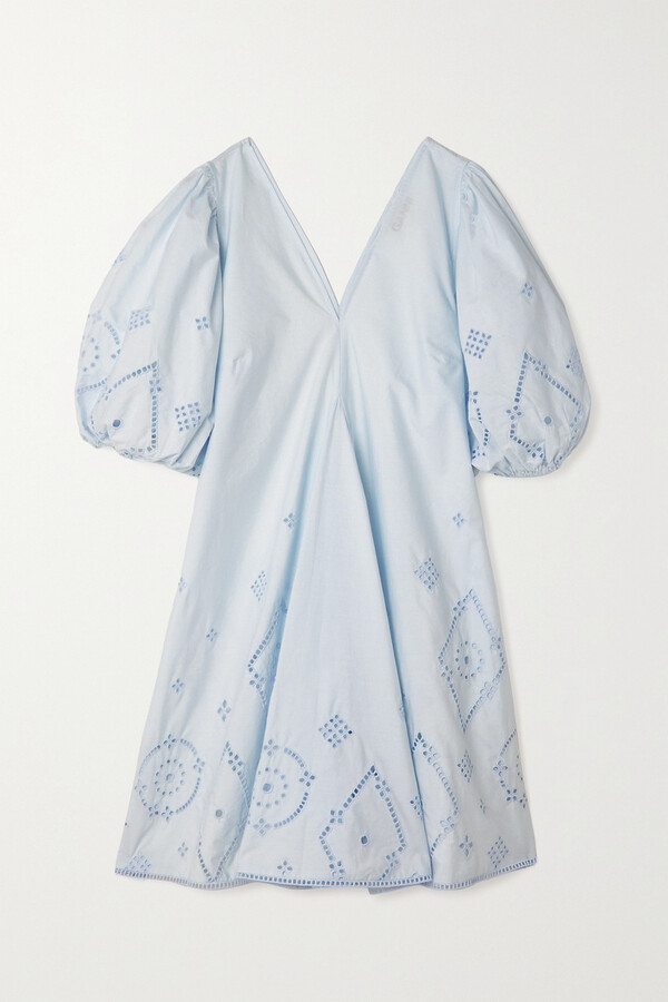 Ganni Blue Women's Dresses | ShopStyle