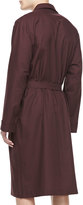 Thumbnail for your product : Neiman Marcus Men's Plaid Cotton Robe, Maroon