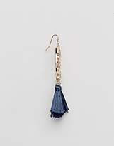 Thumbnail for your product : Orelia Statement Embellished Star & Tassel Earrings