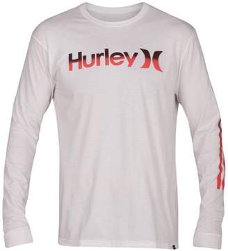 Hurley Men's Logo Long-Sleeve T-Shirt