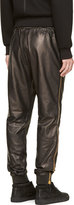 Thumbnail for your product : Giuseppe Zanotti Black Leather Trousers
