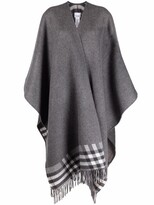 Wool And Cashmere Blend Cape 