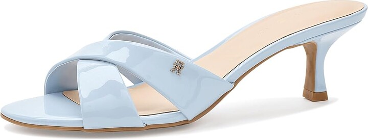 Tommy Hilfiger Lanis Women's Sandals Light Blue Patent : 8 M
